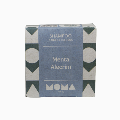 Mint shampoo with babassu oil